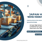 Chartreuse Prime Recruitment Specialist is looking for Industrial Packaging/Production Operator’s bound to Japan