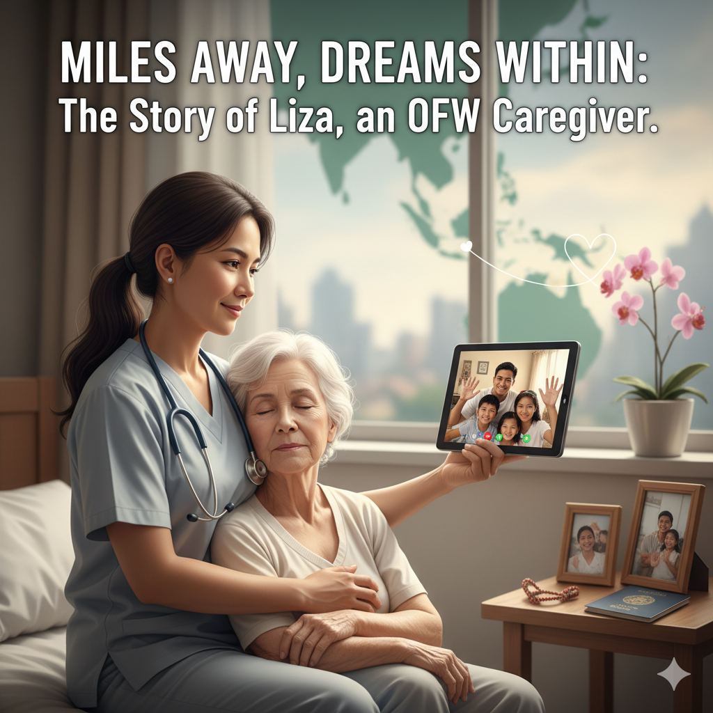 “Miles Away, Dreams Within: The Story of Liza, an OFW Caregiver”