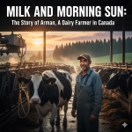 “MILK AND MORNING SUN: The Story of Arman, a Dairy Farmer in Canada”