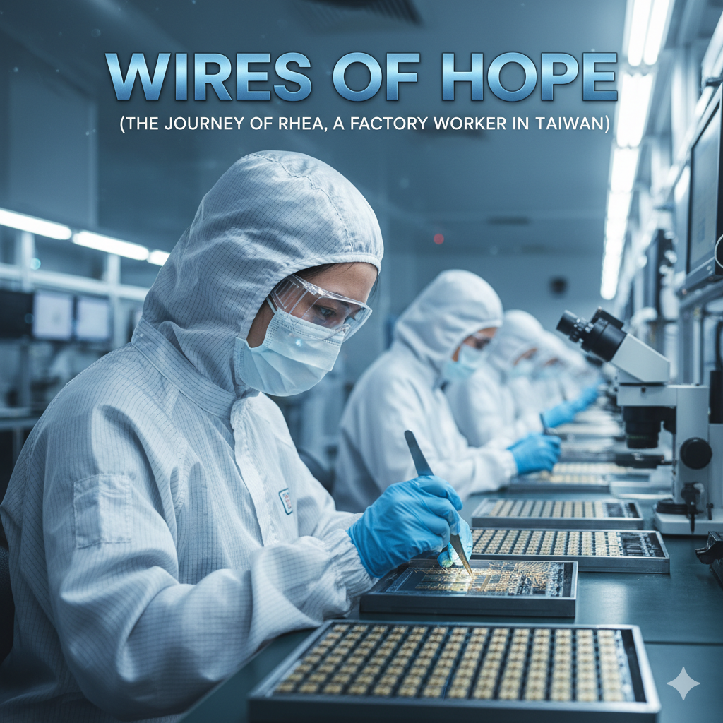 “WIRES OF HOPE: The Journey of Rhea, a Factory Worker in Taiwan”