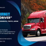 JCJ Management Services & International Promotion is looking for Truck Driver’s bound to Japan