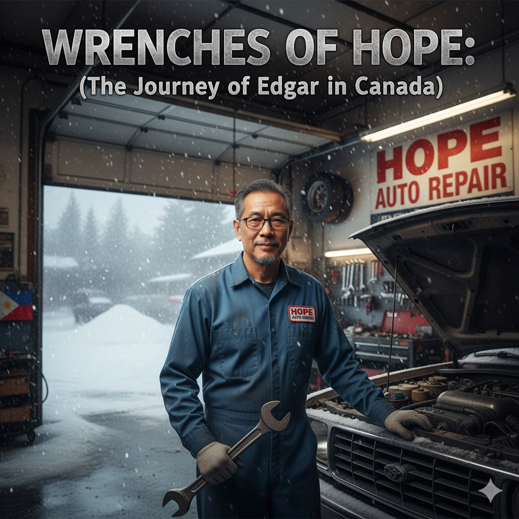 Wrenches Of Hope: The Journey of Mang Edgar in Canada