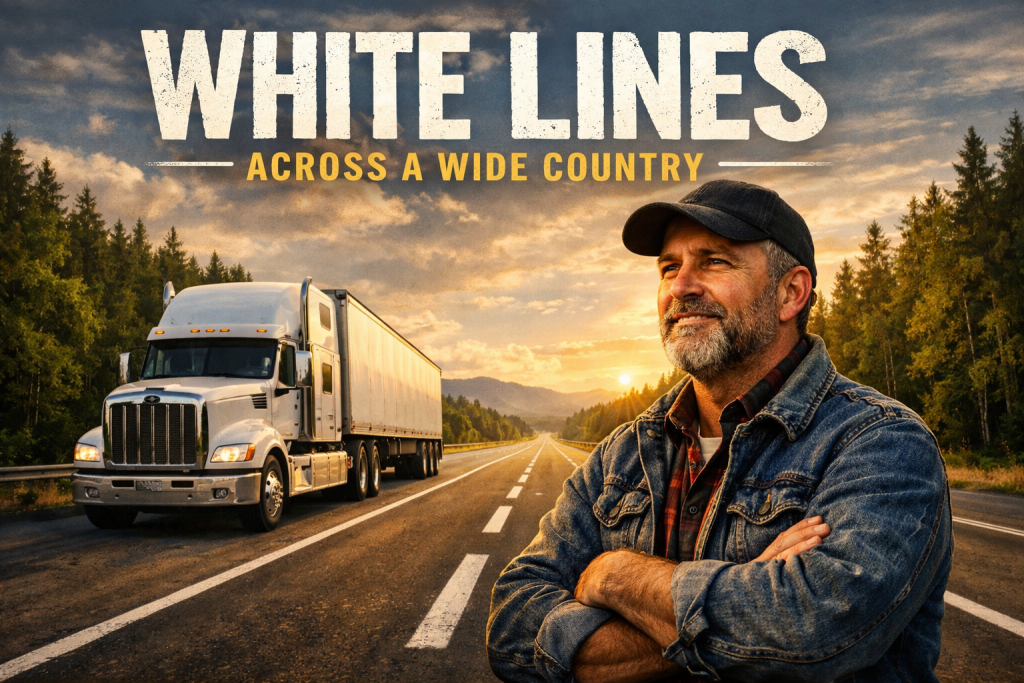 “White Lines Across a Wide Country”